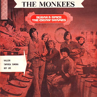 cryan's shames ep the monkees / sugar and spice mtr 232 thailand front